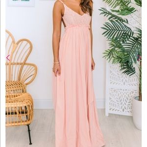 Gorgeous pink maxi NWT